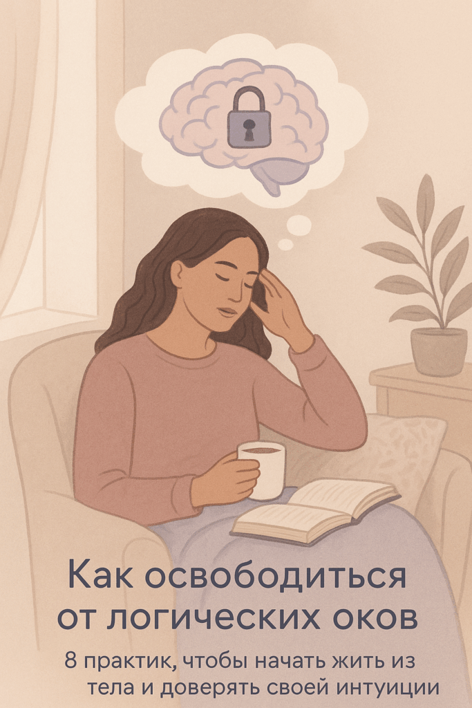 Как освободиться от логических оков: 8 практик, чтобы начать жить из тела и доверять своей интуиции