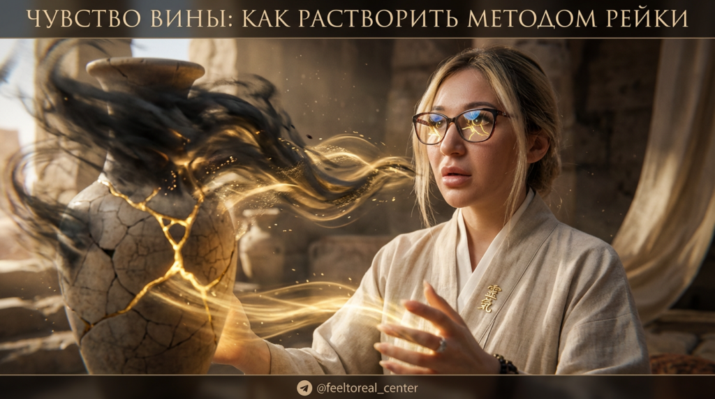 Где в теле живет чувство вины и практика рейки для исцеления психосоматики