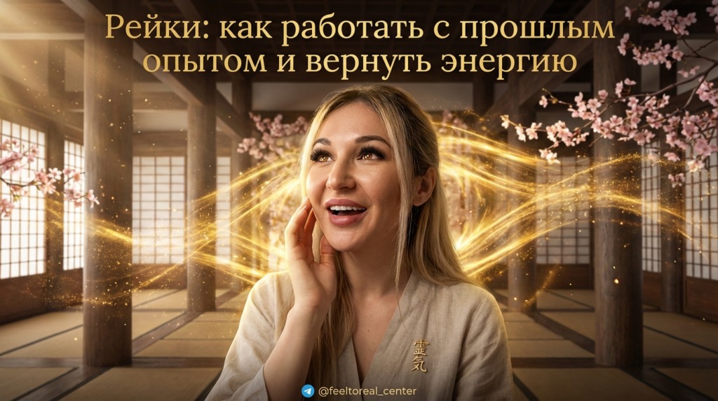 Практика Рейки для проработки прошлого опыта и восстановления жизненной энергии